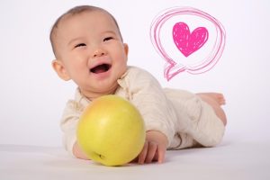 新生児微笑と社会的微笑